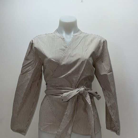 🔥 J.Crew blouse top 3/4 Sz Small New - Picture 1 of 4